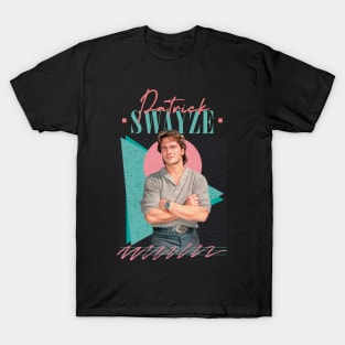 Patrick Swayze // Retro Style Fan Art T-Shirt